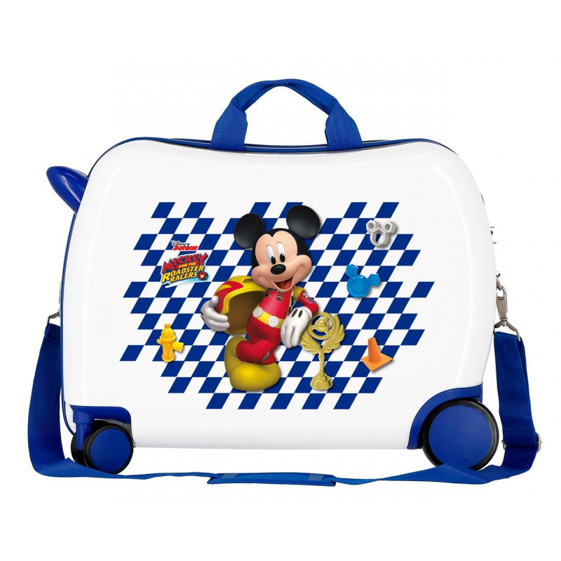 Detský cestovný kufor na kolieskach / odrážadlo MICKEY MOUSE Good Mood, 34L, 4649861 2