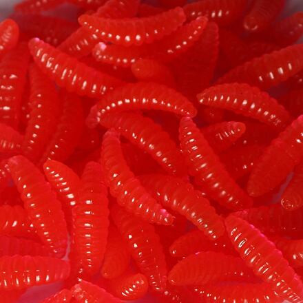 Merco Bait Soft Worms umelí červy 50 ks červená 2