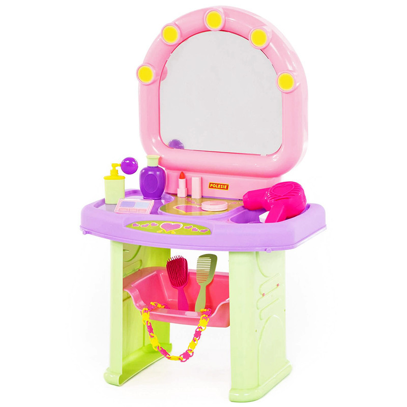 Kozmetický stolík so zrkadlom Vanity