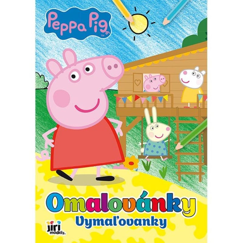 Omaľovánky A4 Prasiatko Peppa