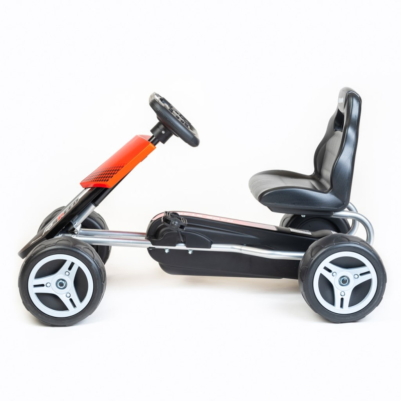 Detská šliapacia motokára Go-kart Baby Mix Speedy červená 1