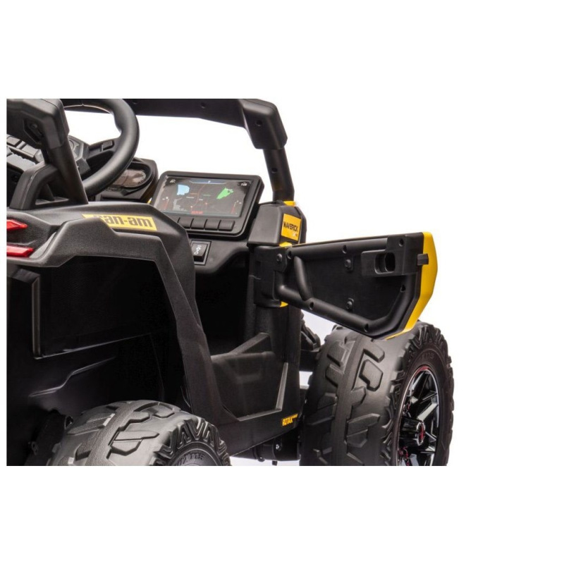 Elektrické autíčko Baby Mix Buggy 12V 4.5Ah žlté 3