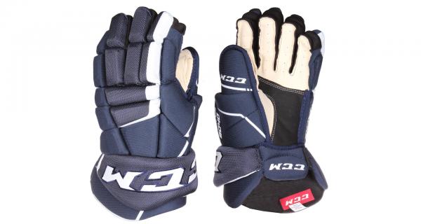 CCM Tacks 9040 SR hokejové rukavice modrá 13"