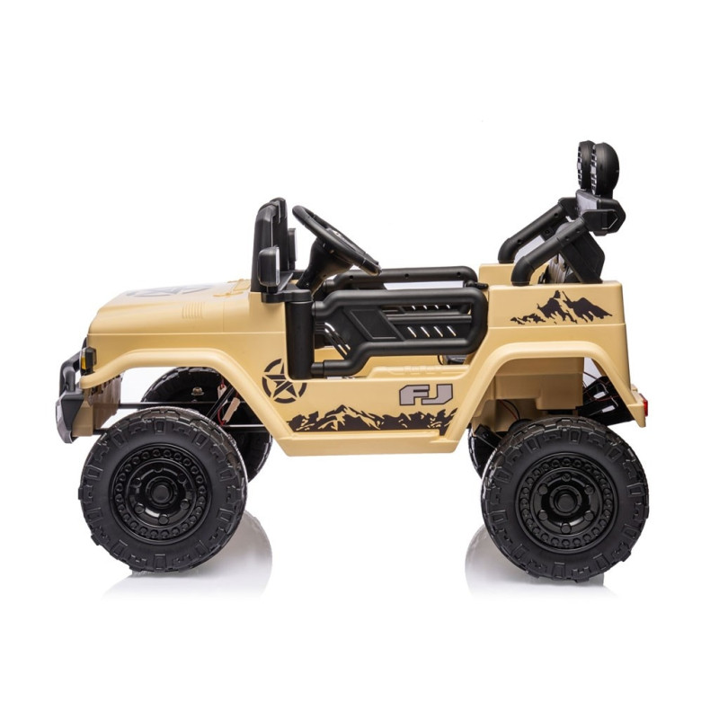 Elektrické autíčko Milly Mally Toyota FJ Cruiser Black 4