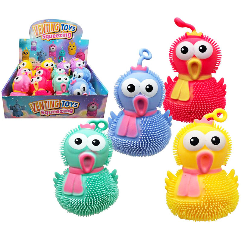 Stláčacie kuriatko so svetlom