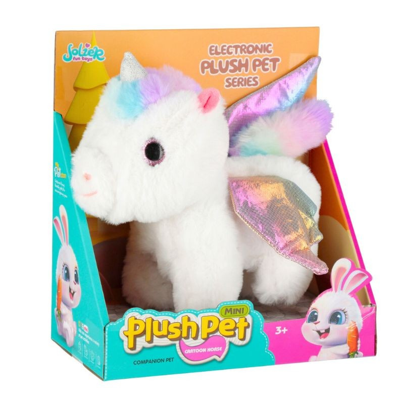 Elektronický plyšový jednorožec