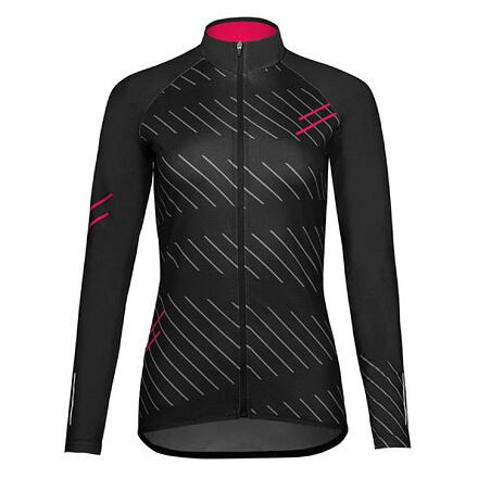 Etape Gaia 2.0 cyklistický dres čierna-ružová veľ. L
