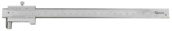 Posuvné meradlo s hrotom 200 mm 0,05 mm, GEKO 5