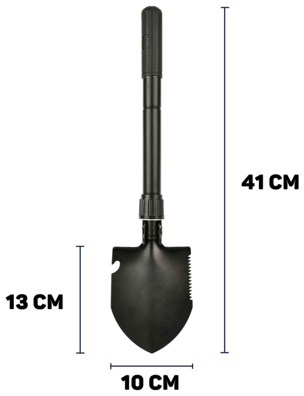 Skladacia lopata 41cm 100x45 mm, GEKO 1