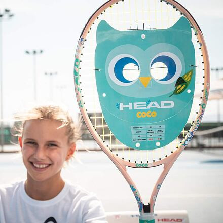 Head Coco 25 juniorská tenisová raketa 3