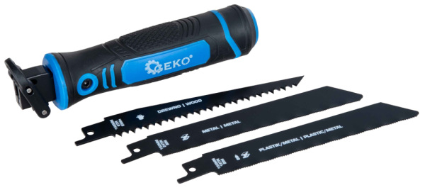 Držiak pílových listov + 3 pílové listy 150 mm, GEKO 1