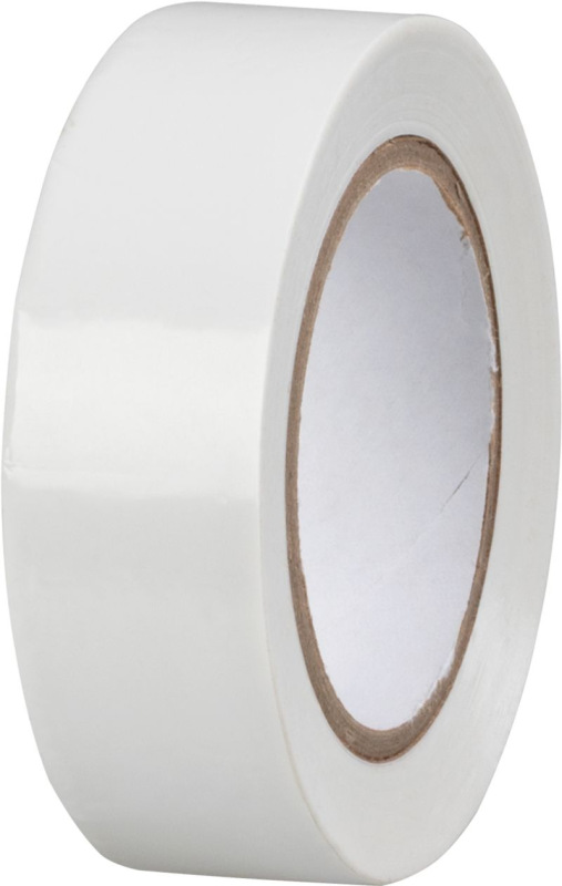 Páska Strend Pro, 19 mm, L-10 m, max. 80°C, 40,0 kV/mm, biela, izolačná, lepiaca, PVC, bal. 10 ks 1