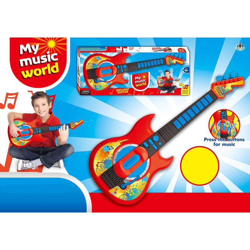 Rocková Gitara na batérie 3