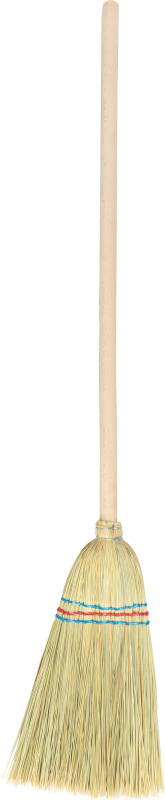 Metla MagicHome, na koberce, ciroková, stredná, 3x šitá, násada 65 cm 2