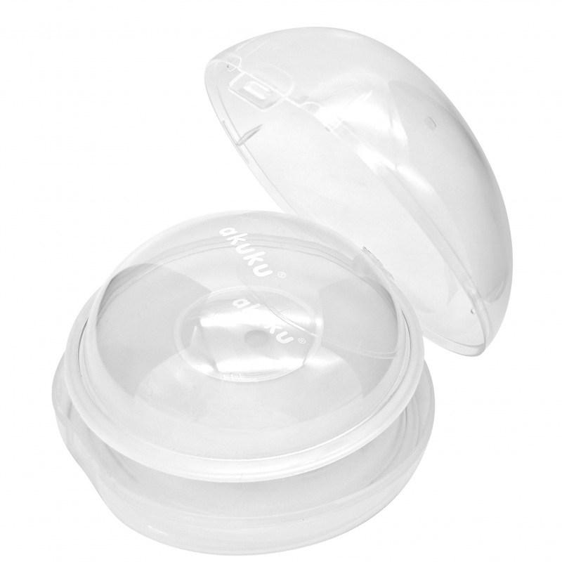 Laktačná mušle Akuku 2 ks (POŠKODENÝ OBAL) 1