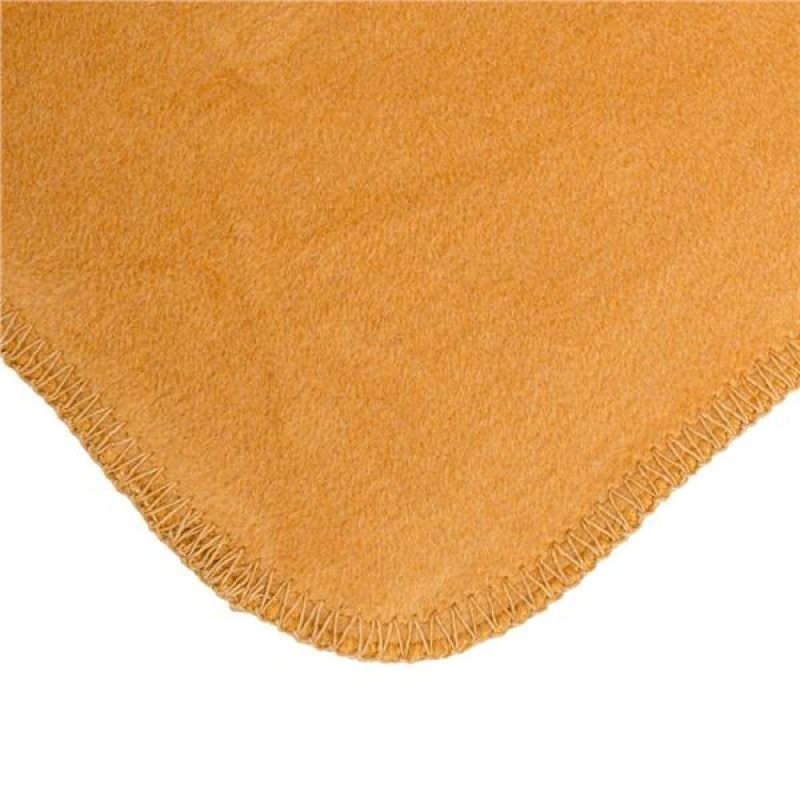 Detská bavlnená deka New Baby 75x100 horčicová 1