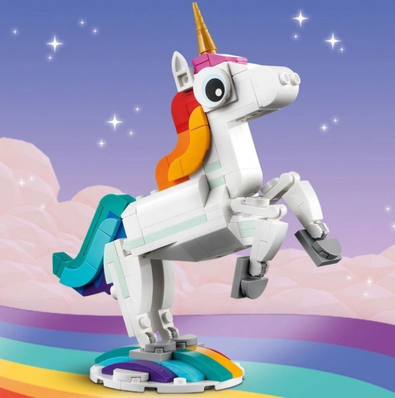 LEGO Creator 3v1 Kúzelný jednorožec 1