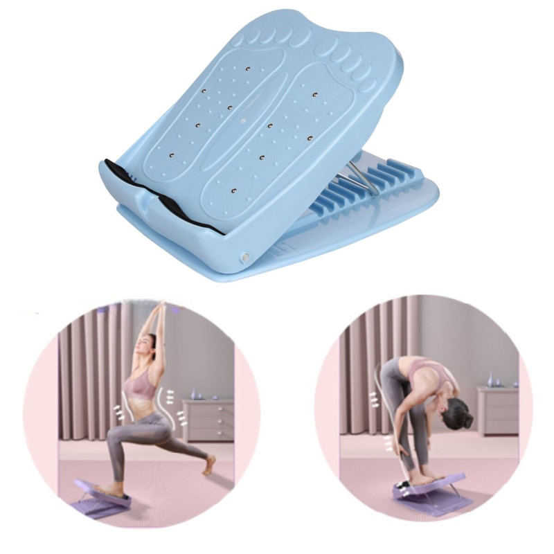 Yoga Plate jóga doska na strečing modrá 3