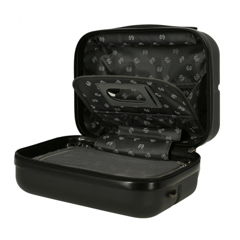 PEPE JEANS Highlight Negro, Cestovný kozmetický kufrík, 21x29x15cm, 7683921 4