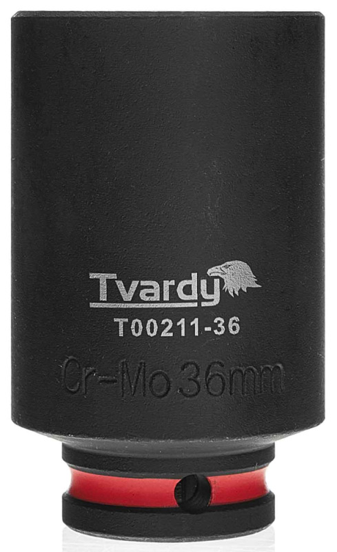 Hlavica nástrčná predĺžená 6HRAN 1/2" 36 mm, úderová, Cr-Mo, TVARDY 3
