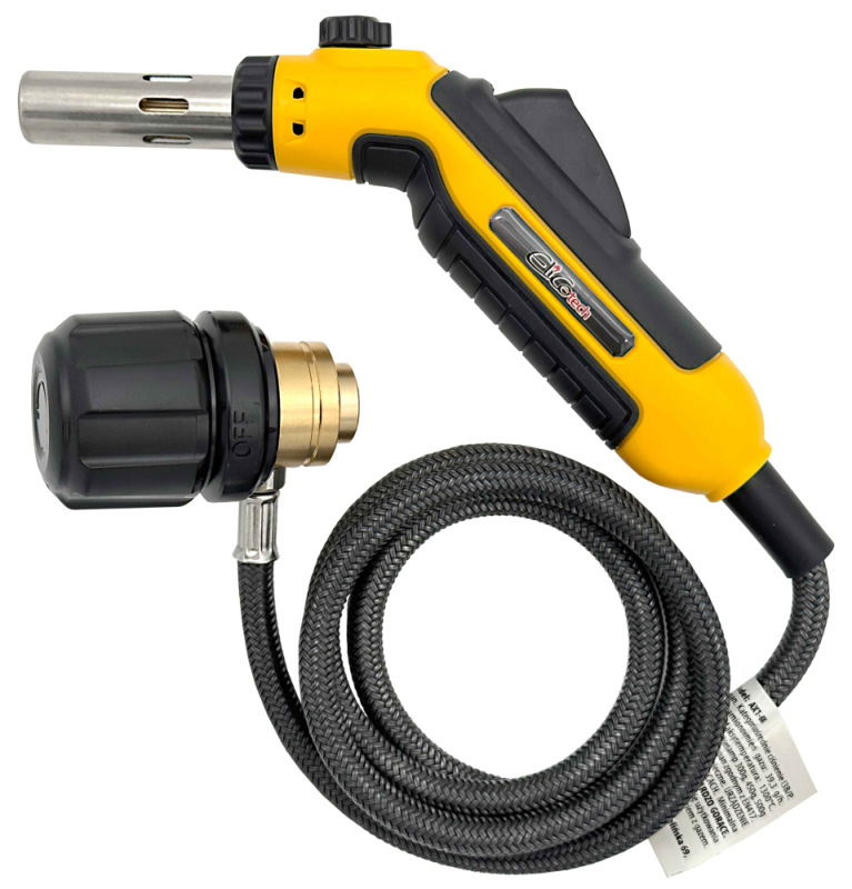 Plynový horák s hadicou, pripojenie na závit 7/16", ELICO