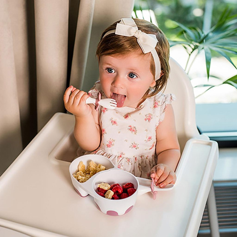 Ergonomický príbor pre deti Baby Ono modrozelený 5