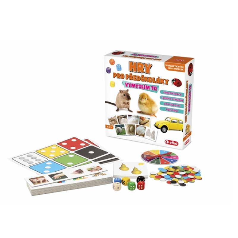 Hry pre predškolákov Vymyslím to - vzdelávací súbor hier