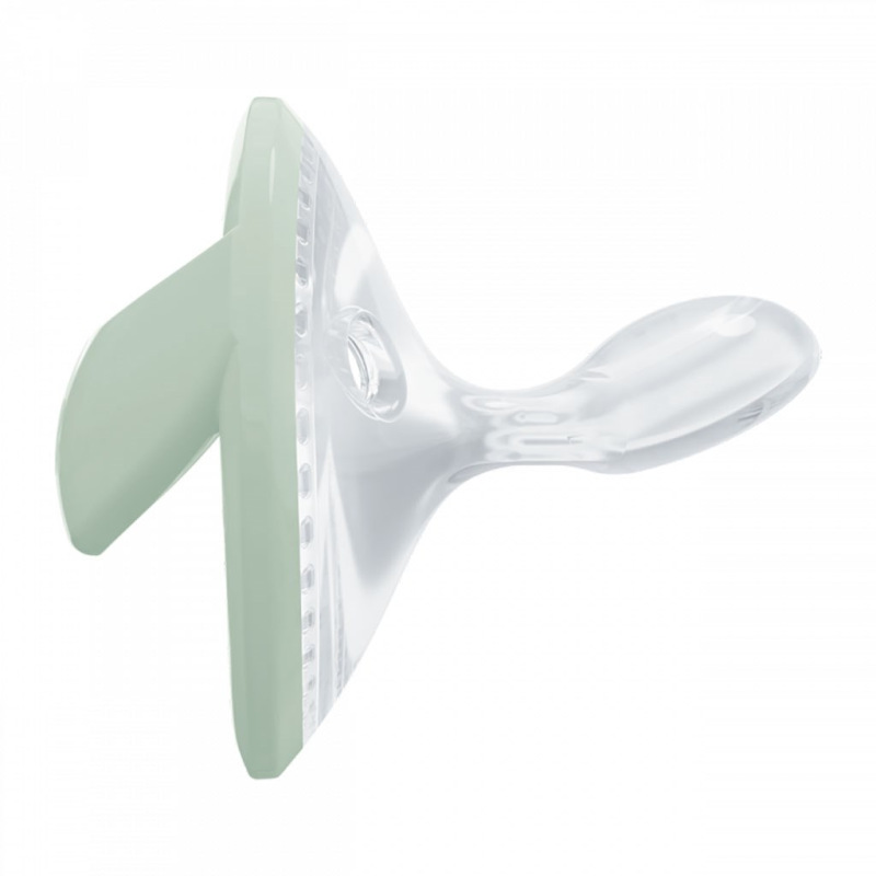 Dojčenský cumlík NUK MommyFeel 0-9m 2 ks zeleno biela 2