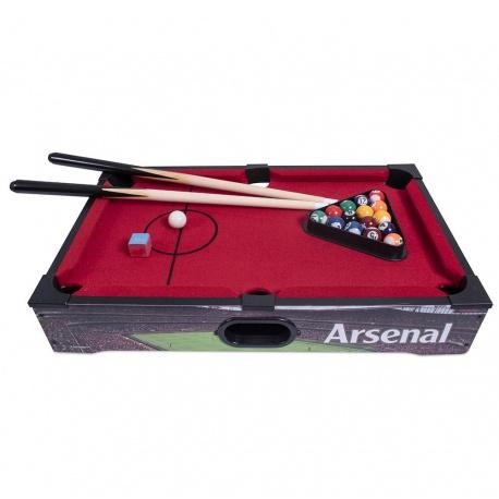 FOREVER COLLECTIBLES ARSENAL F.C. stolný biliard 20 inch Pool Table