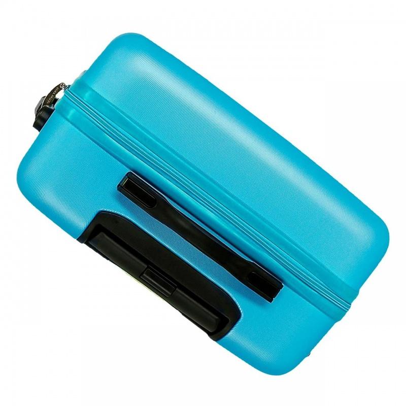 ROLL ROAD Flex Azul Claro, Sada ABS cestovných kufrov, 55-65cm, 584956A 5