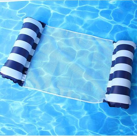 Merco Float Stripe nafukovacie lehátko 118 x 65 cm navy 2