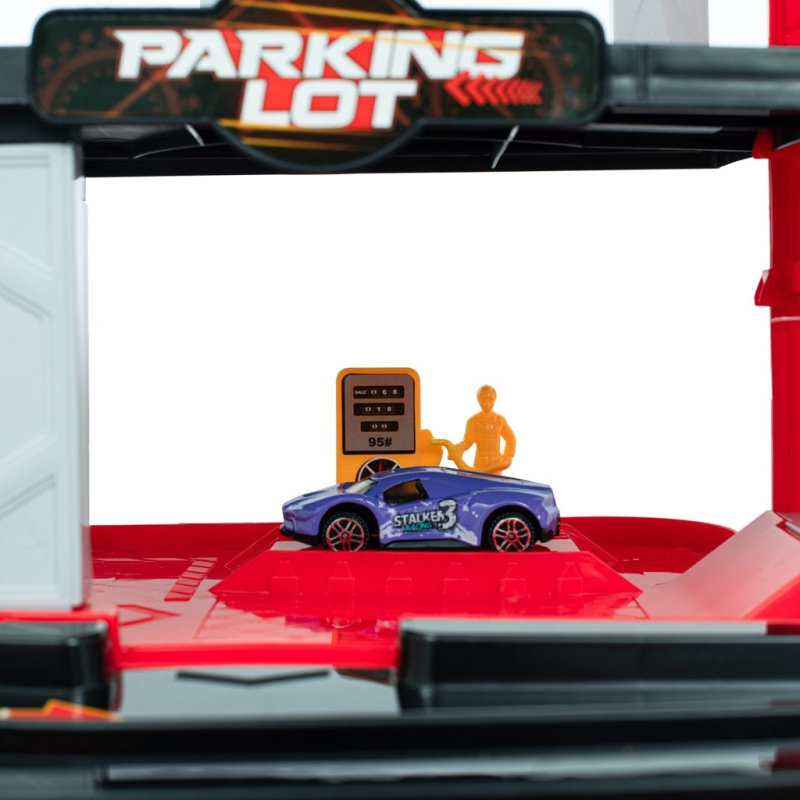 Detská garáž s helikoptérou Baby Mix 3