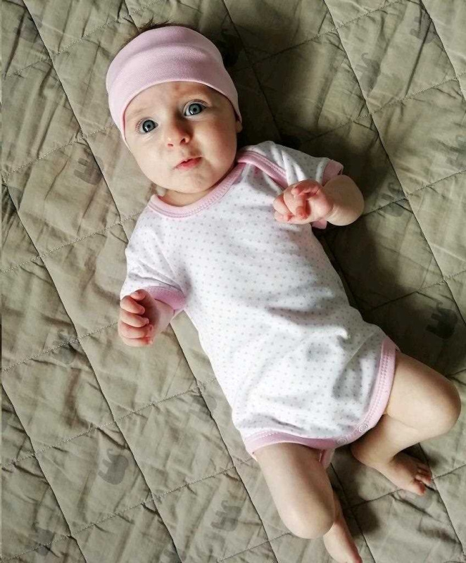 3-dielna letná bavlnená súprava New Baby Perfect Summer svetlo ružová 92 (18-24m) 5