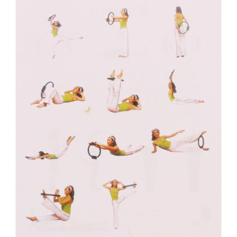 Yoga 4P set na jogu ružová 2