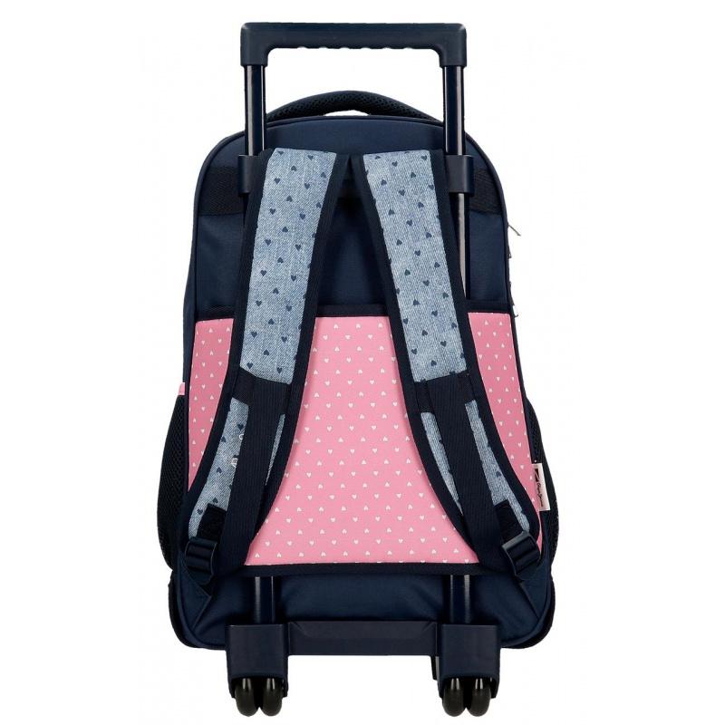 Školský batoh na kolieskach Pepe Jeans Noni Denim, 30L, 6822921 2