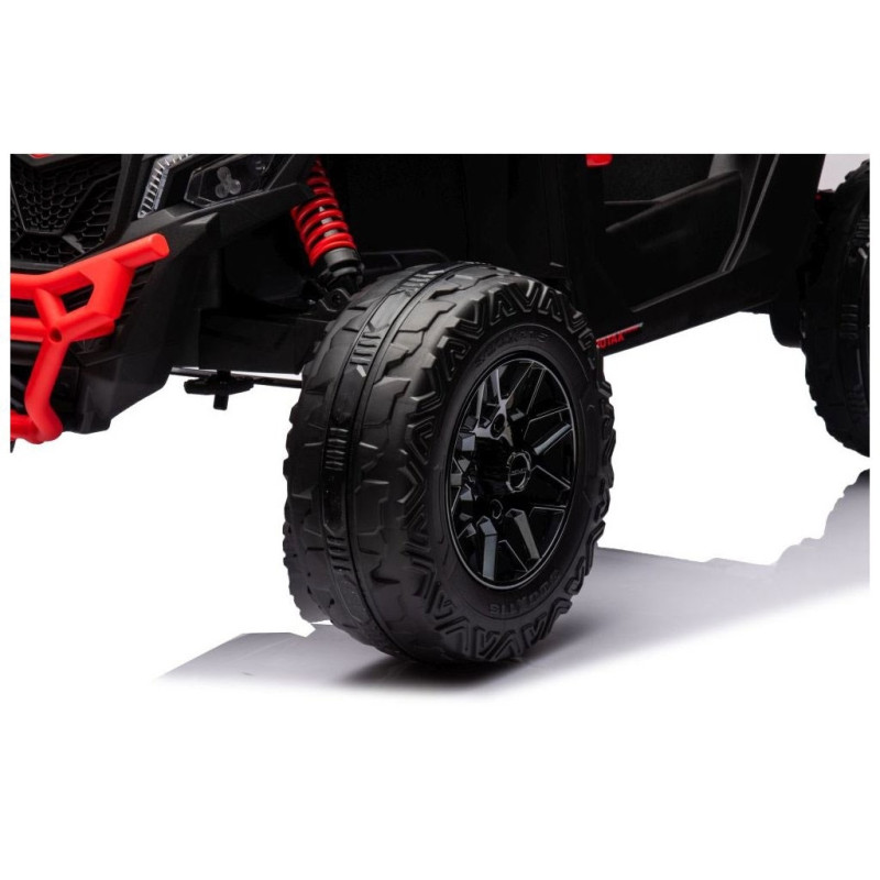 Elektrické autíčko Baby Mix Buggy Hornet červené 5