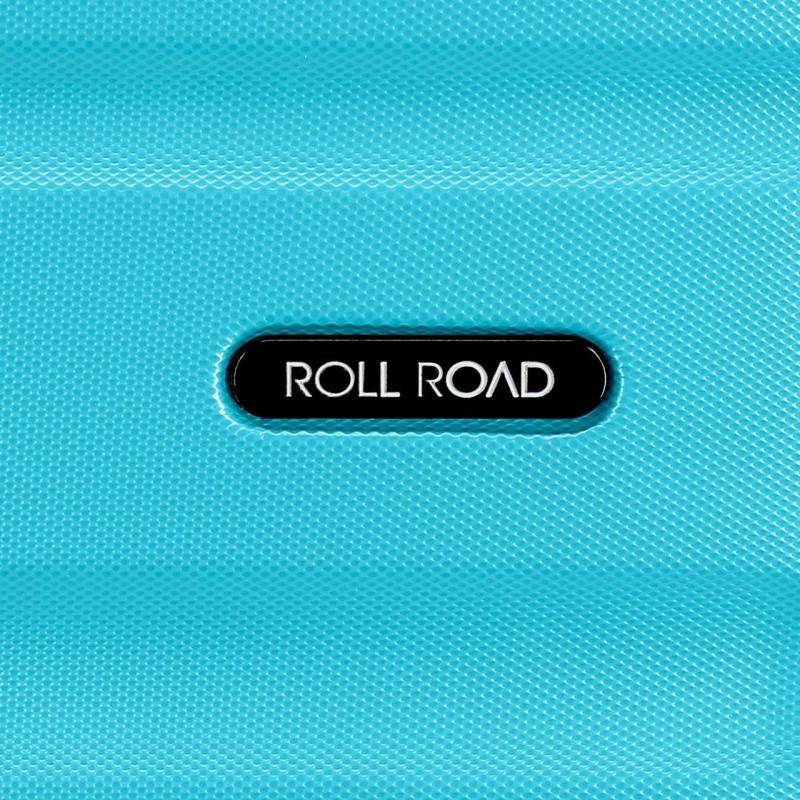 ROLL ROAD Flex Azul Claro, Sada ABS cestovných kufrov, 55-65cm, 584956A 11