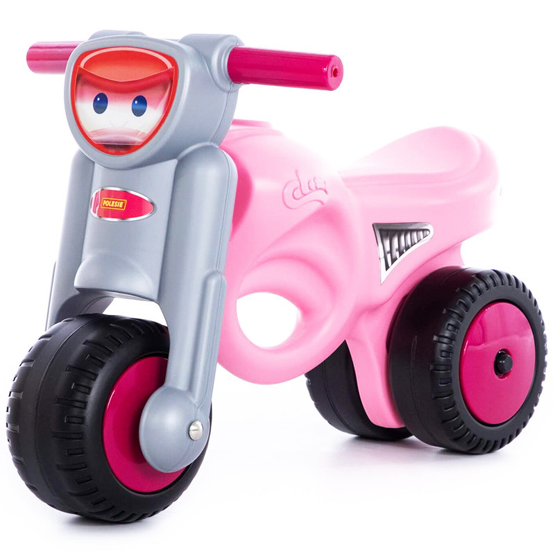 Motorka ružová na jazdenie