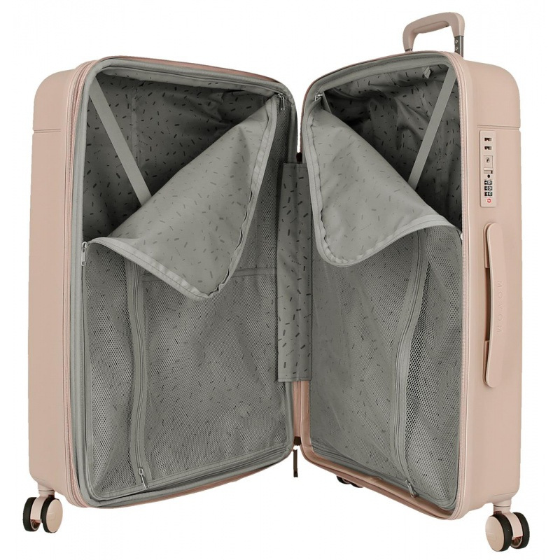 Sada cestovných kufrov Movom New Trendy Beige, 68cm/55cm, 5388927 4
