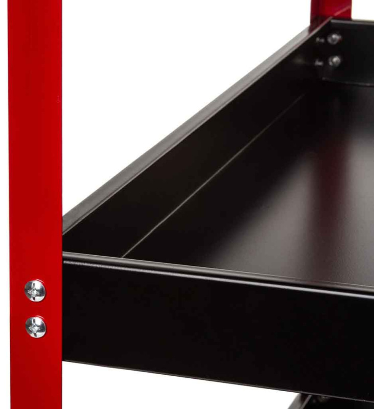 Vozík na náradie s 3 policami na kolieskach a s brzdou, MAR-POL 8