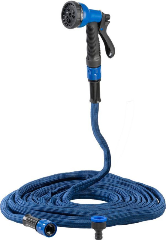 Hadica Strend Pro Garden flexi, 14.6-30 m, 1/2"-3/4" + pištoľ, záhradná