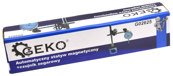 Odchýlkomer 10/0,01 mm na magnetickom stojane, GEKO 3