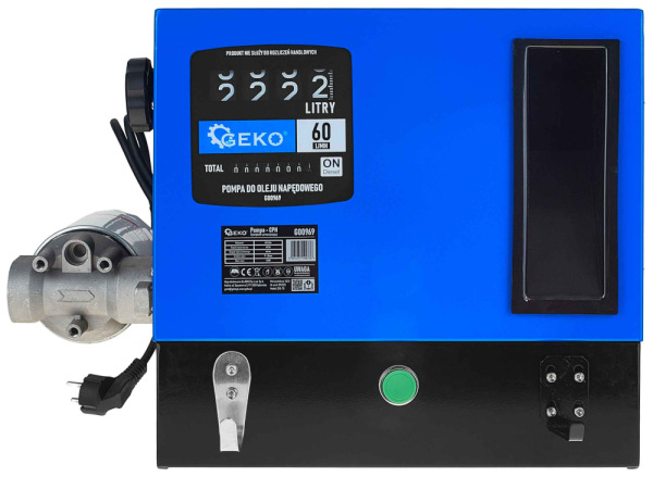Výdajný stojan CPN na naftu s čerpadlom a počítadlom, 550 W, 60l/min, GEKO 3