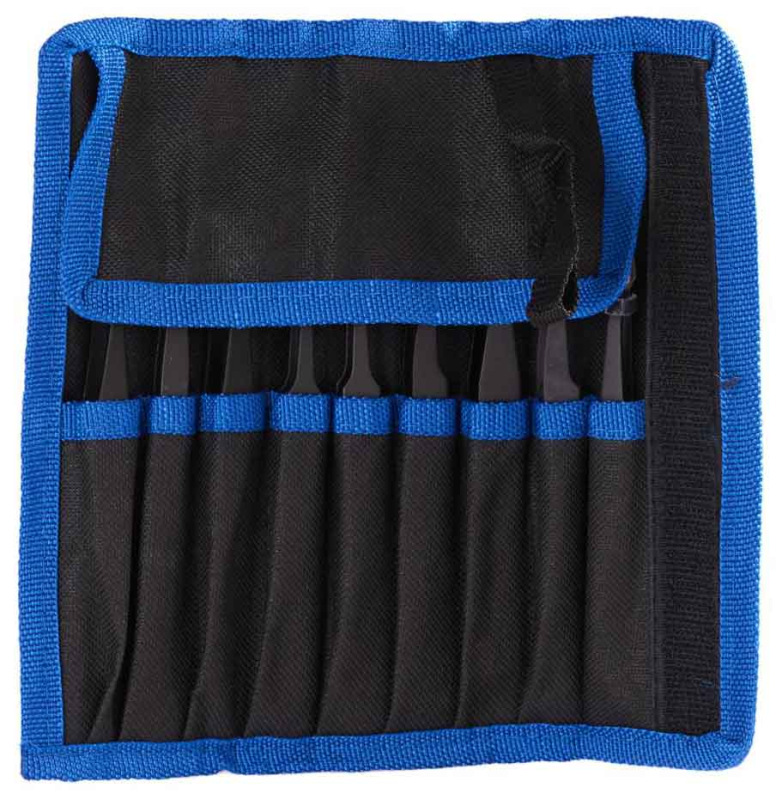 Sada antistatických nerezových pinziet, 9-dielna sada, GEKO 11