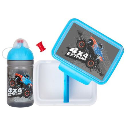 Monster Truck fľaša a desiatový box