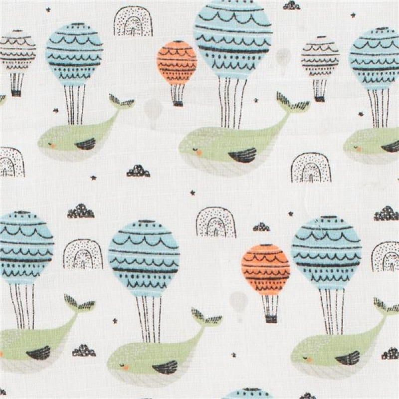 Bavlnené plienky s potlačou New Baby 70x80 cm 3 ks CHLAPEC 4