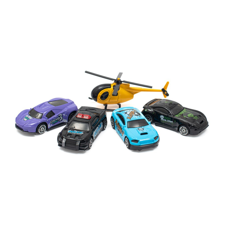 Detská garáž s helikoptérou Baby Mix (Poškodený obal) 4