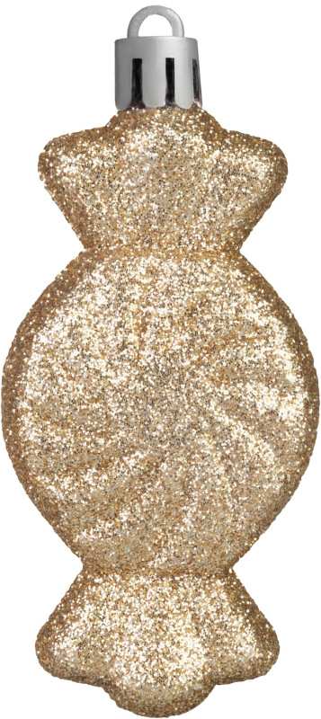 Gule MagicHome Vianoce, sada, 32 ks, šampaň, mix, na vianočný stromček 5