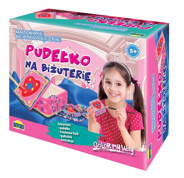 Šperkovnica - urob a pomaľuj 1