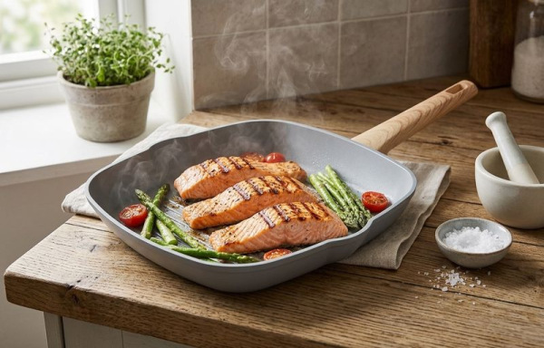 Panvica MagicHome Harmony, grilovacia, 28 cm 1